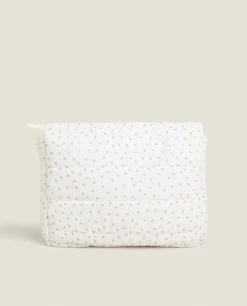 ZARA Home Polka Dot Cotton Toiletry Bag