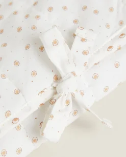 ZARA Home Polka Dot Muslin Wipe Holder