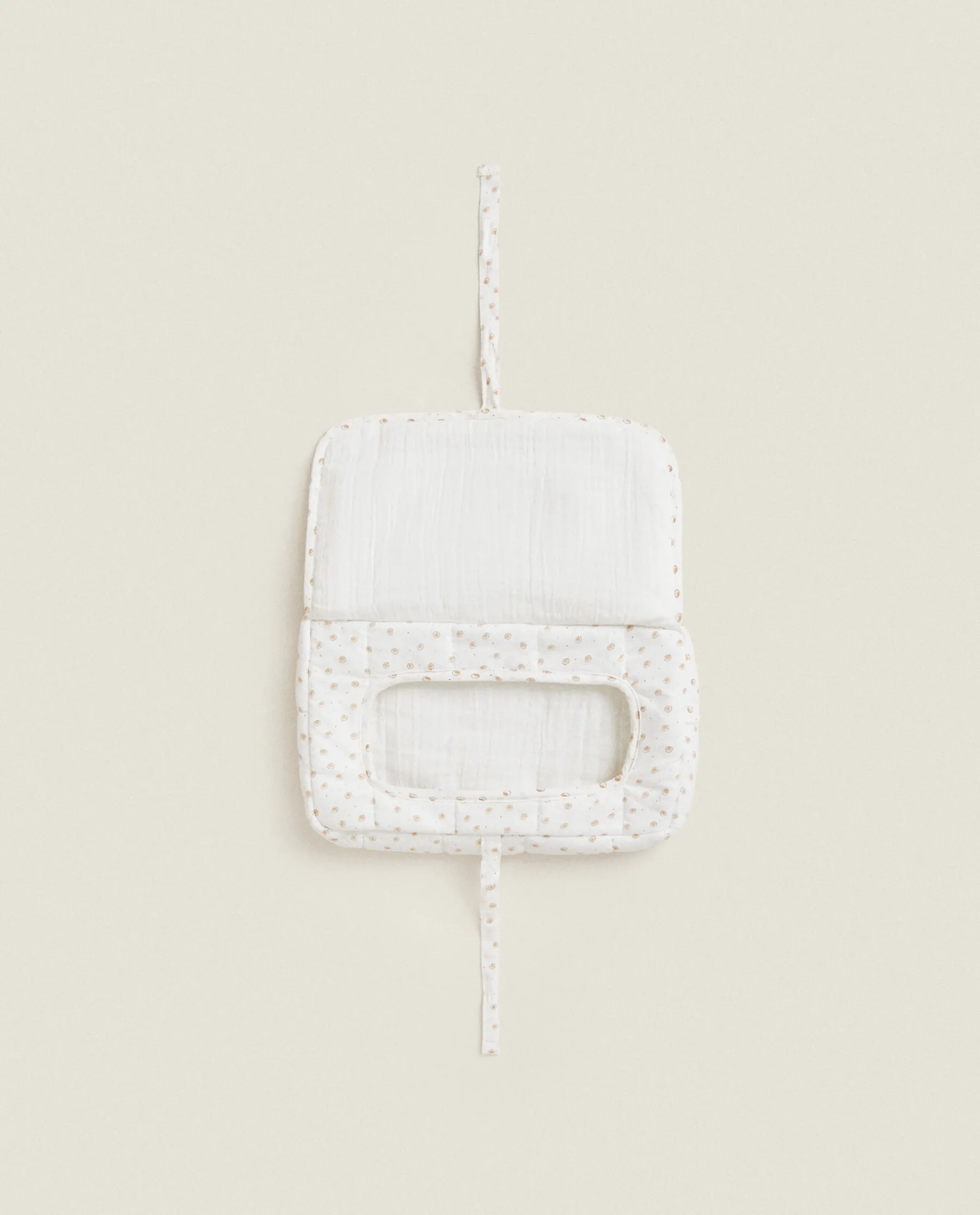 ZARA Home Polka Dot Muslin Wipe Holder
