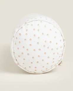 ZARA Home Printed Bolster Cushion