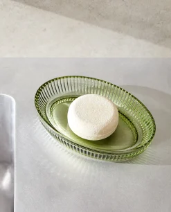 ZARA Home Raised Design Glass Soap Dish