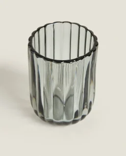 ZARA Home Raised Design Glass Tumbler