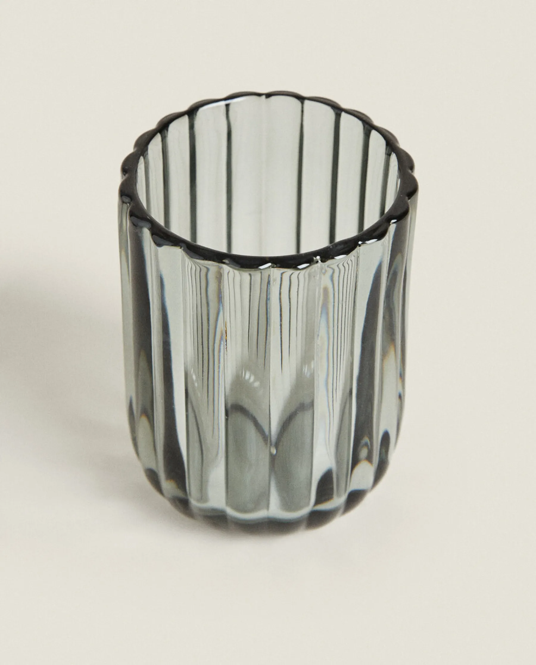ZARA Home Raised Design Glass Tumbler