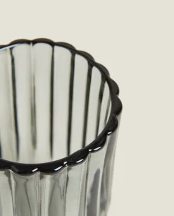 ZARA Home Raised Design Glass Tumbler