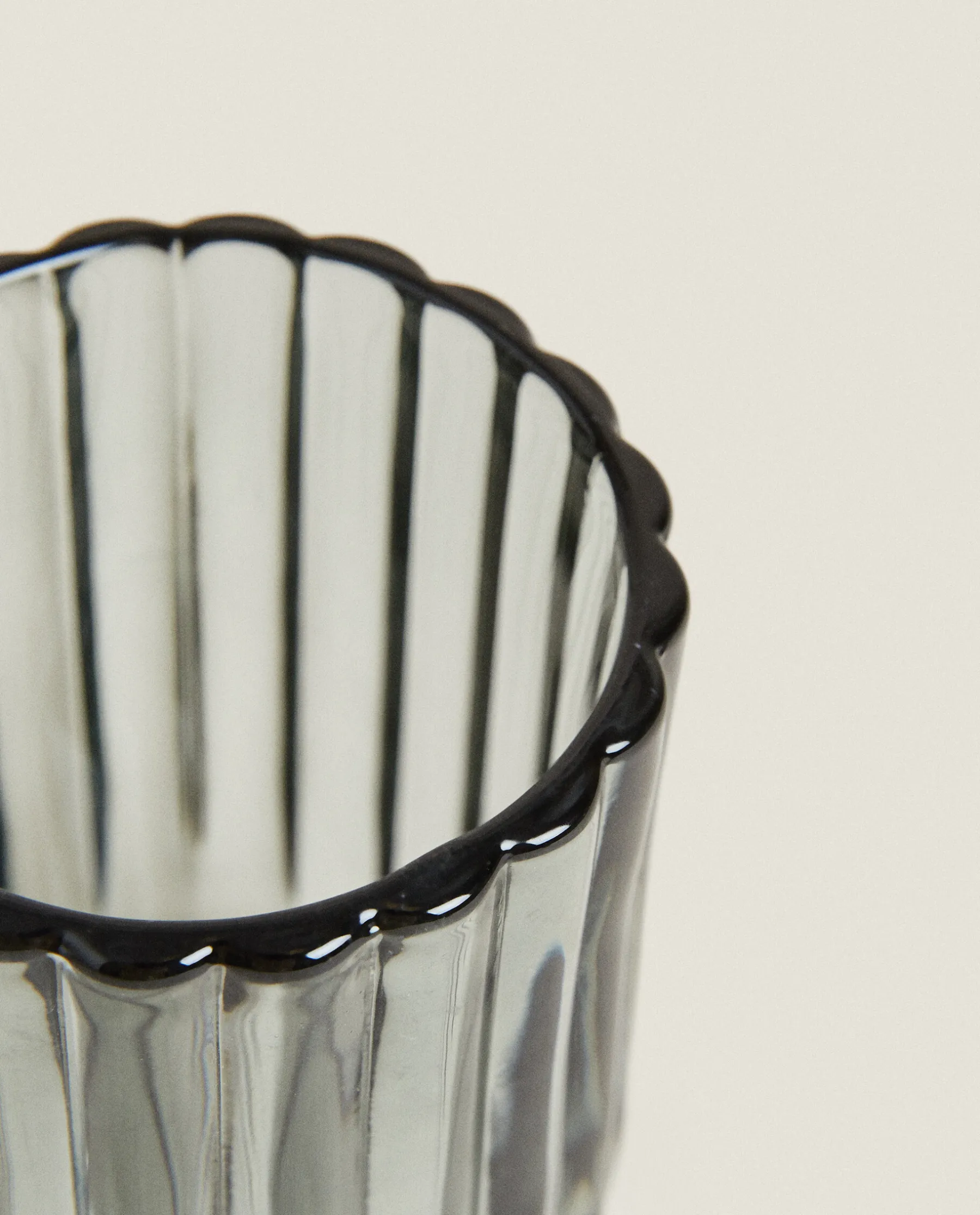 ZARA Home Raised Design Glass Tumbler