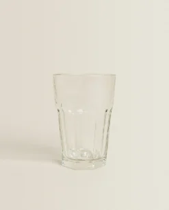 ZARA Home Raised Design Glass Tumbler