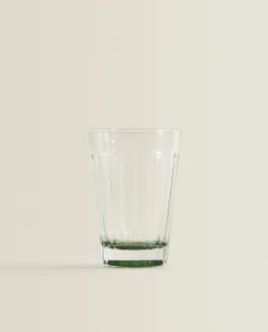 ZARA Home Raised Design Glass Tumbler
