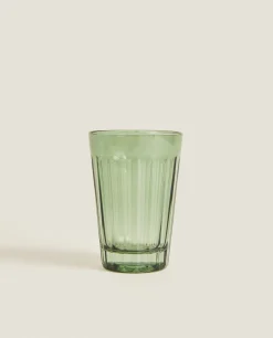 ZARA Home Raised Design Glass Tumbler