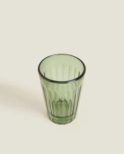 ZARA Home Raised Design Glass Tumbler