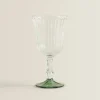 ZARA Home Raised Design Wine Glass