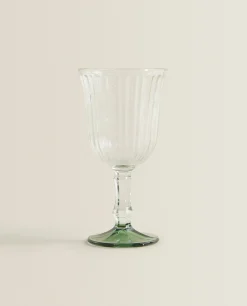 ZARA Home Raised Design Wine Glass
