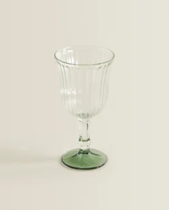 ZARA Home Raised Design Wine Glass