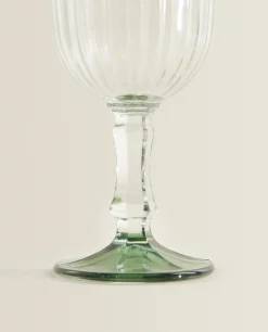 ZARA Home Raised Design Wine Glass