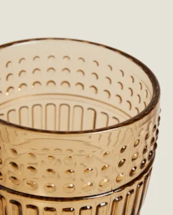 ZARA Home Raised Design Wine Glass