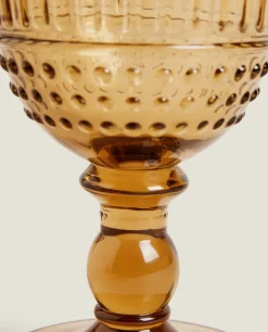 ZARA Home Raised Design Wine Glass