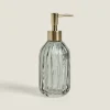 ZARA Home Raised Wavy Design Glass Dispenser