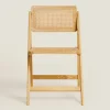 ZARA Home Rattan And Wood Folding Chair
