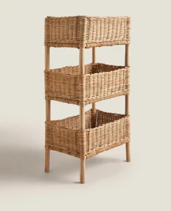 ZARA Home Rattan Storage Rack
