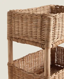 ZARA Home Rattan Storage Rack