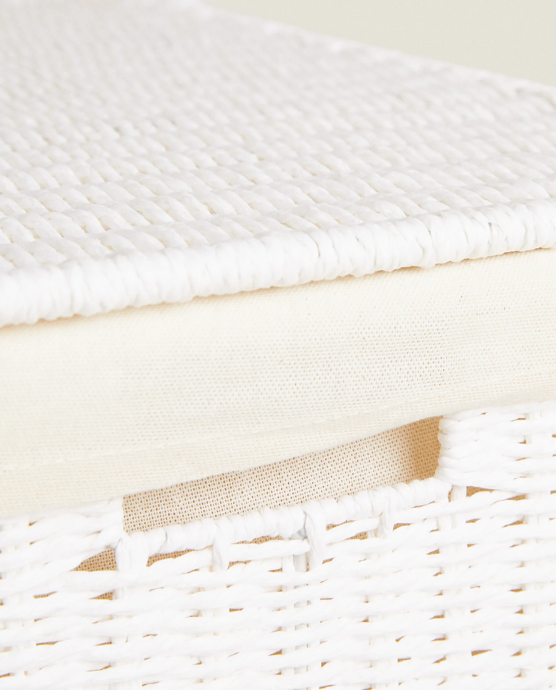 ZARA Home Rectangular Chest With Fabric Lining