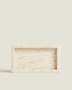 ZARA Home Rectangular Marble Soap Dish