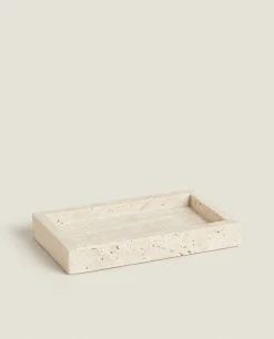 ZARA Home Rectangular Marble Soap Dish