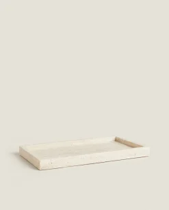 ZARA Home Rectangular Marble Tray