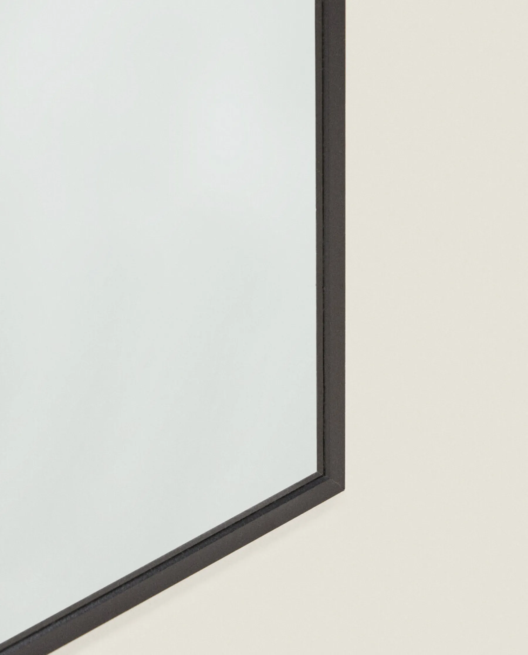 ZARA Home Rectangular Metal Wall Mirror