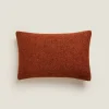 ZARA Home Rectangular Wool Throw Pillow Cover