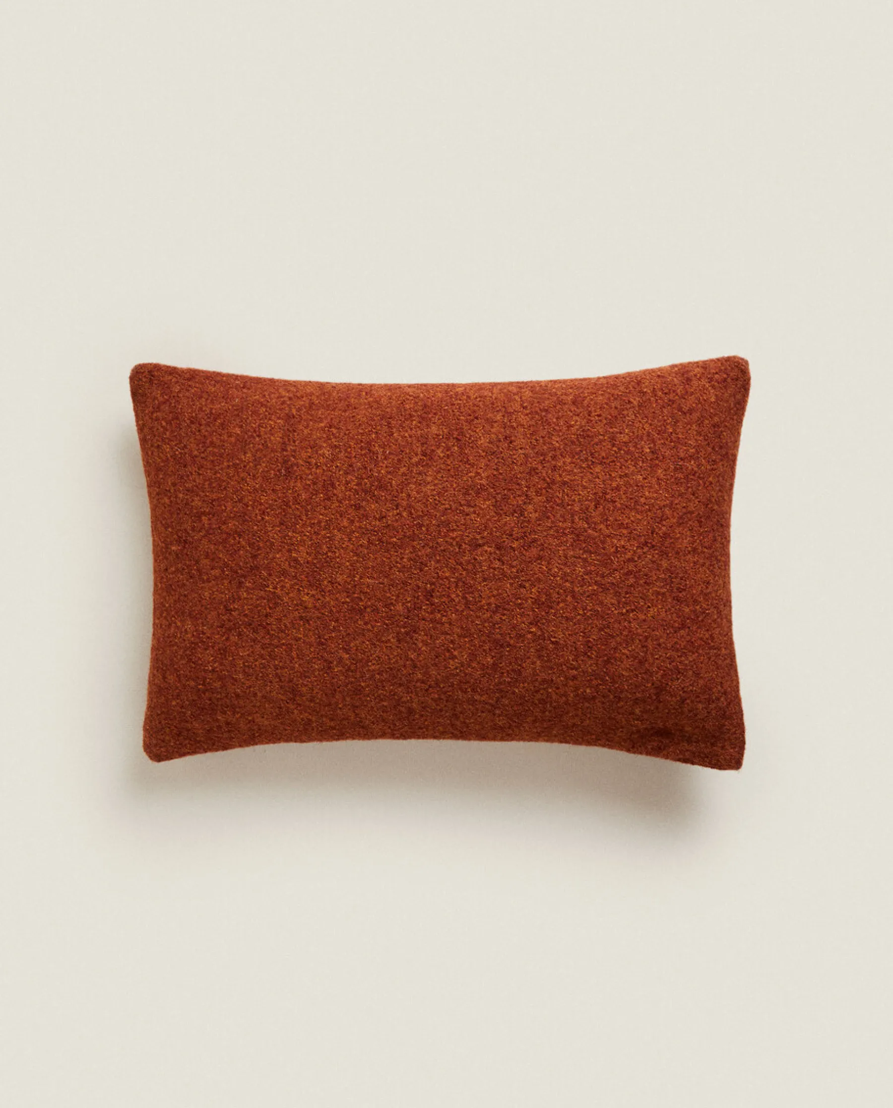ZARA Home Rectangular Wool Throw Pillow Cover