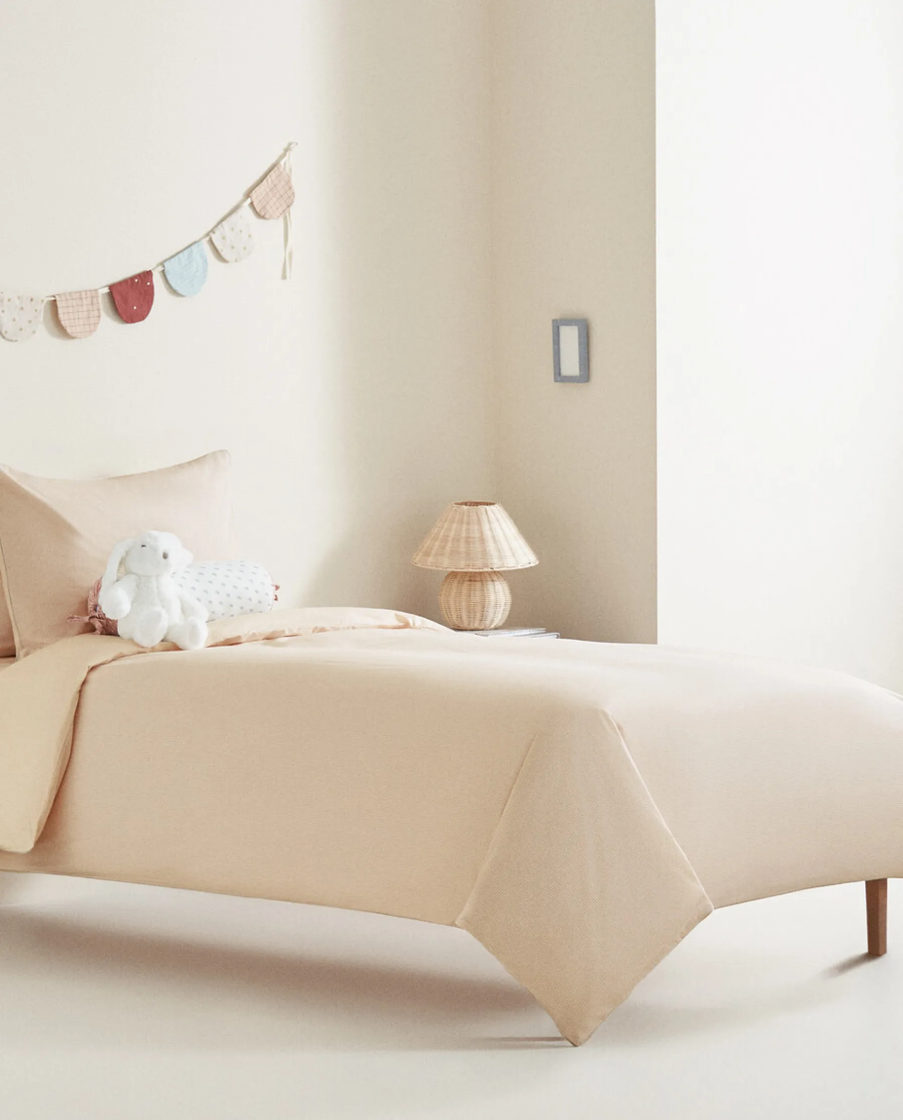 ZARA Home Reversible Gingham Duvet Cover