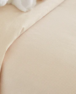 ZARA Home Reversible Gingham Duvet Cover