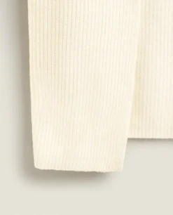 ZARA Home Ribbed Cashmere Jacket