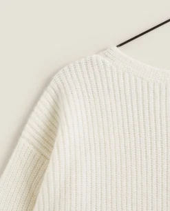 ZARA Home Ribbed Cashmere Sweater