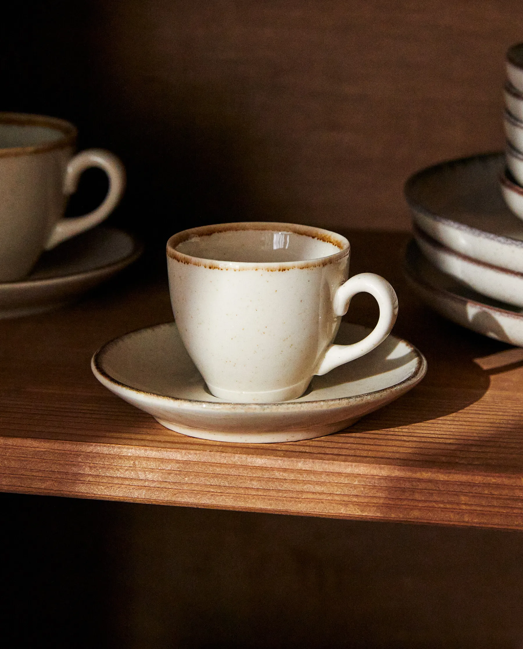 ZARA Home Rimmed Coffee Cup