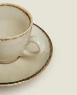ZARA Home Rimmed Coffee Cup