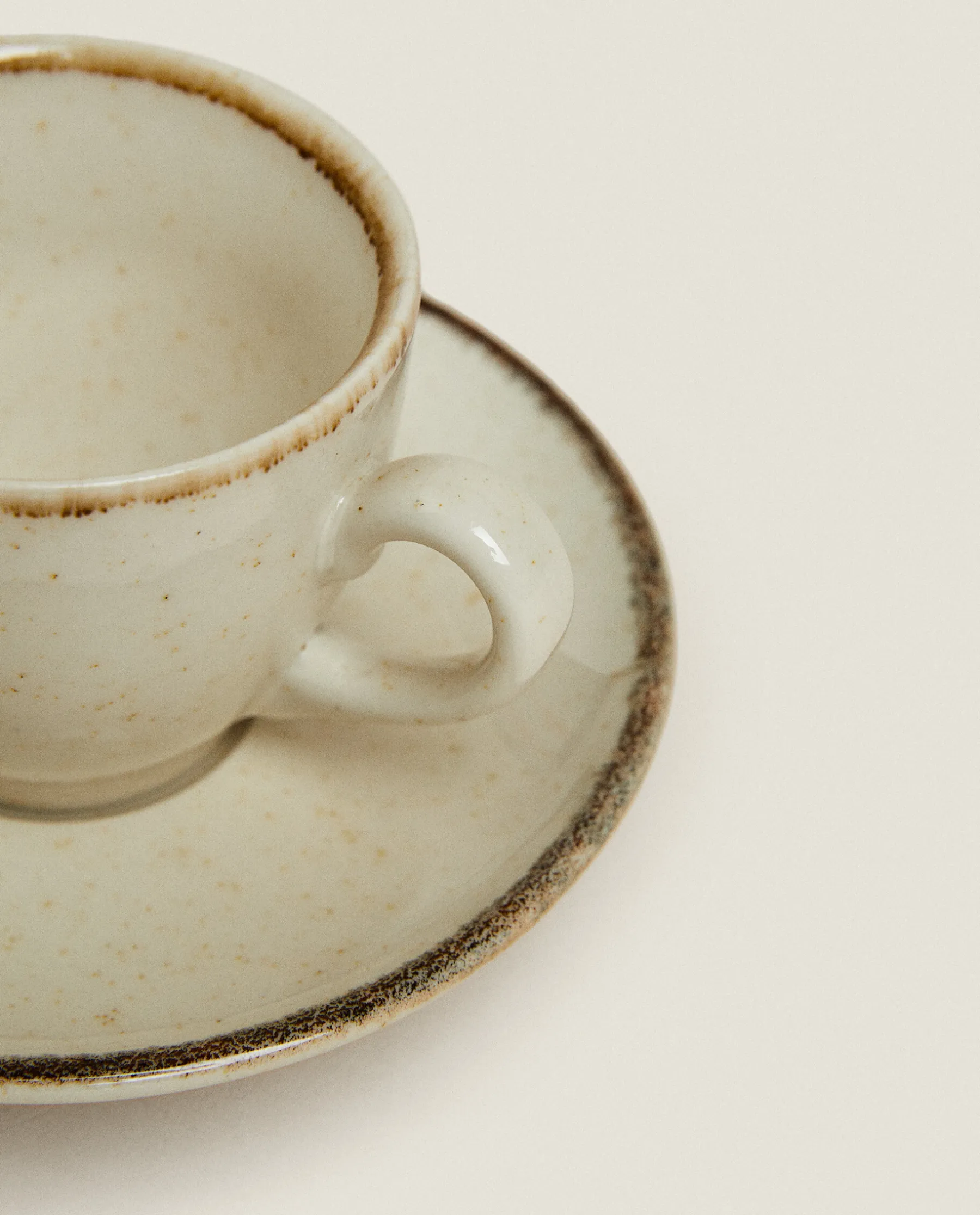 ZARA Home Rimmed Coffee Cup