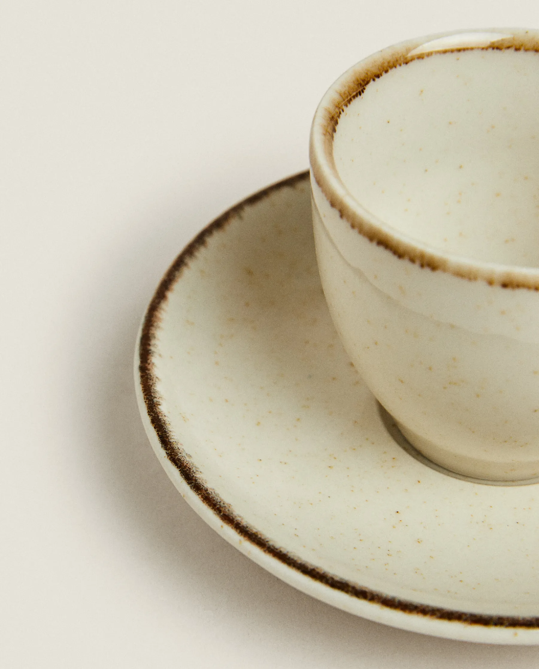 ZARA Home Rimmed Coffee Cup