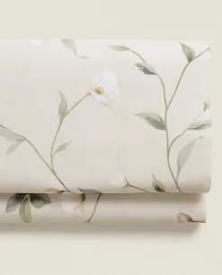 ZARA Home Rose Flat Sheet