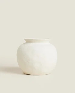 ZARA Home Rough Earthenware Vase