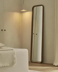 ZARA Home Round Full-Length Mirror With Frame
