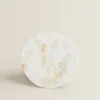 ZARA Home Round Mother-Of-Pearl Soap Dish