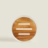 ZARA Home Round Soap Dish With Raised Design