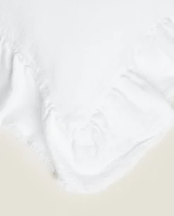 ZARA Home Ruffle Throw Pillow Cover