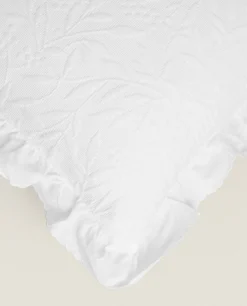 ZARA Home Ruffle Throw Pillow Cover