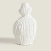 ZARA Home Scored Clay Vase