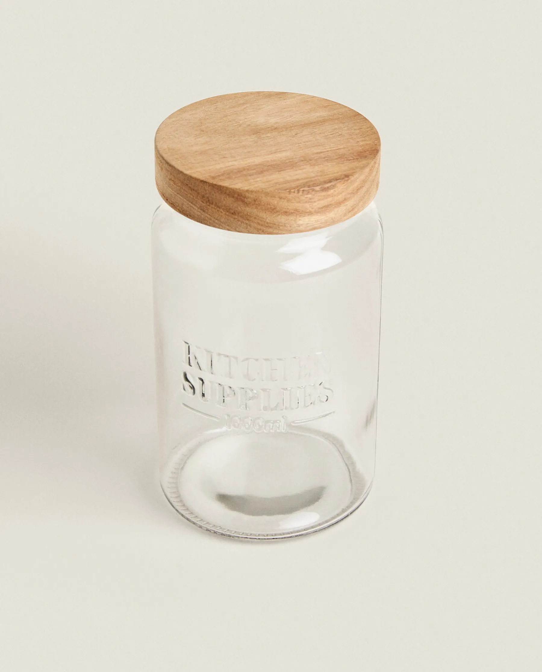 ZARA Home Screw Top Glass Jar