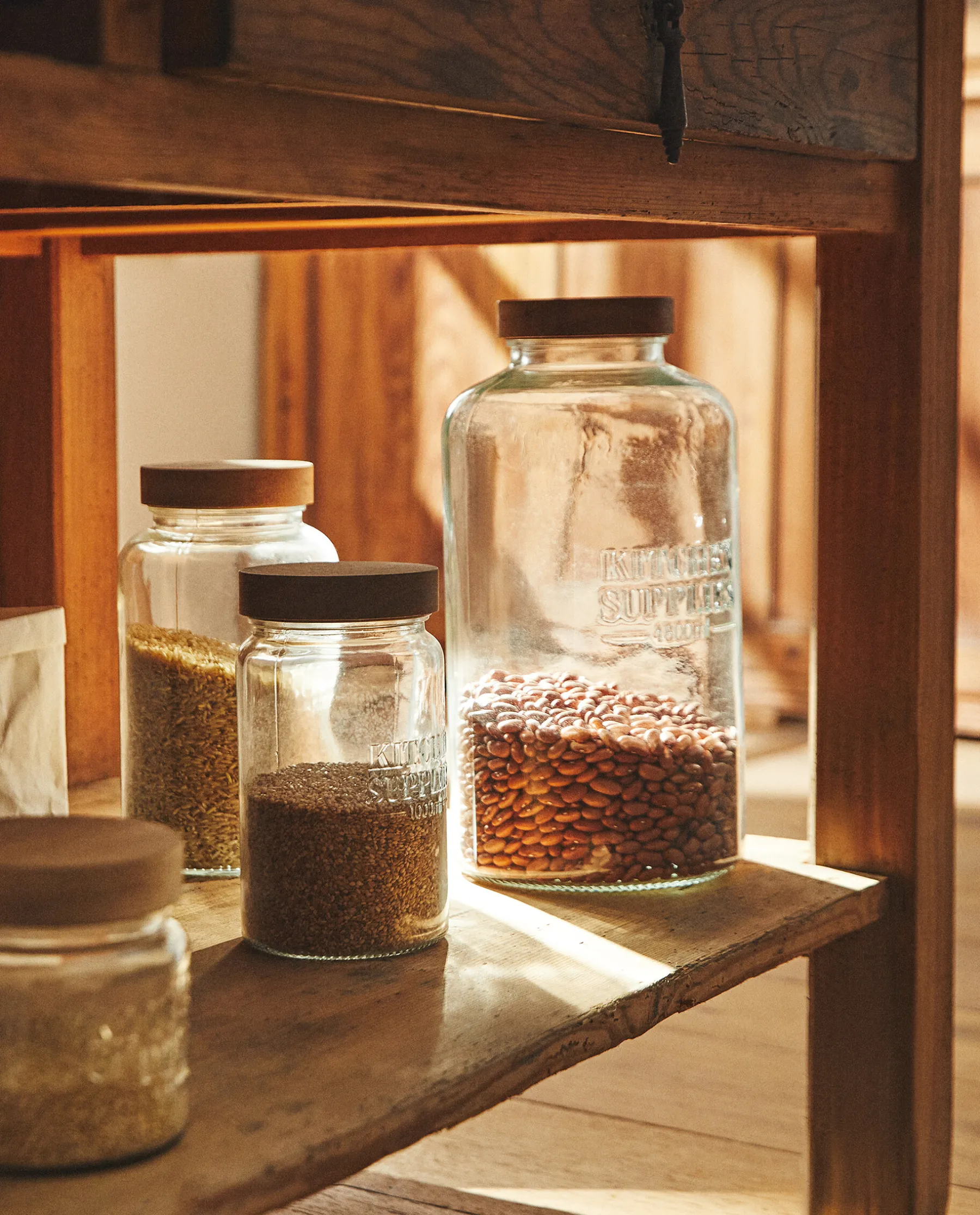 ZARA Home Screw Top Glass Jar