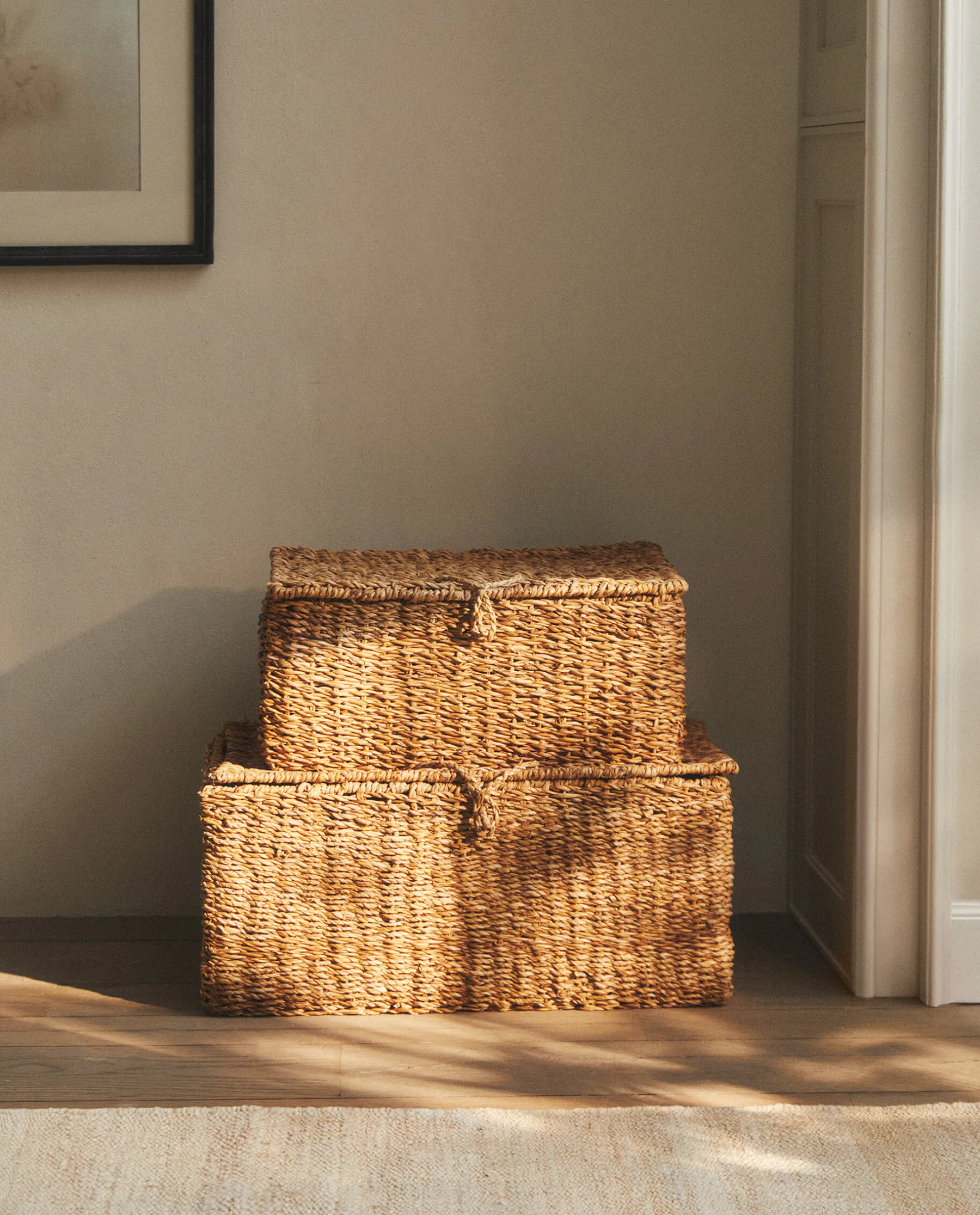 ZARA Home Seagrass Basket