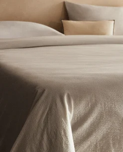 ZARA Home Seersucker Duvet Cover